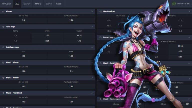 Mẹo Đặt Cược Esports LoL Với Kèo Chuẩn Xác Từ Dân Cá Cược