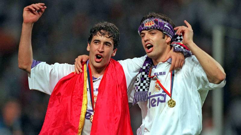 Raúl và Fernando Morientes – Real Madrid