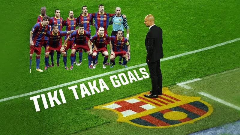 Tiki-Taka tại Barcelona và đội tuyển Tây Ban Nha