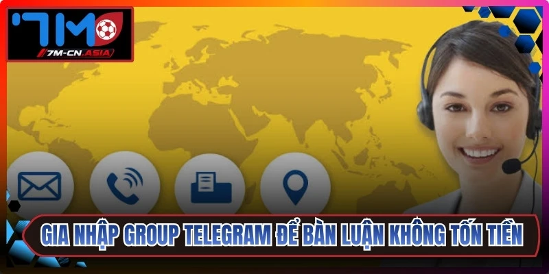 Gia nhập group Telegram để bàn luận không tốn tiền và dễ dàng